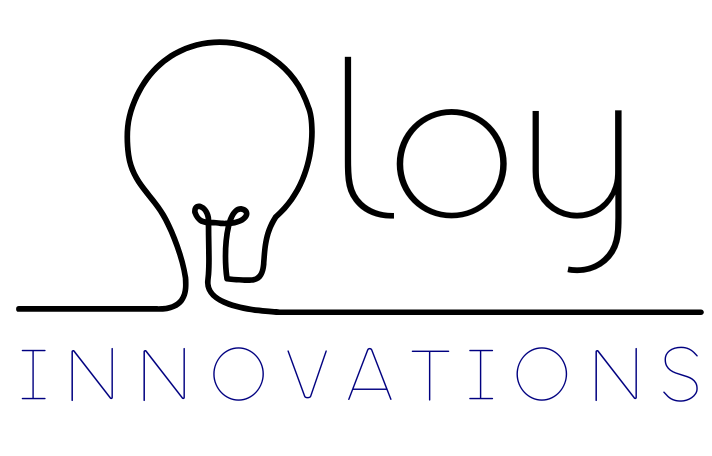Oloy Innovations logo, marketing and branding partner for Dharamrup Enterprises, specializing in creative strategy and digital growth