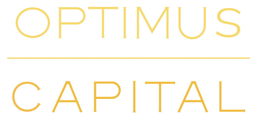 Optimus Capital logo, a financial partner supporting commercial real estate investments with Dharamrup Enterprises.